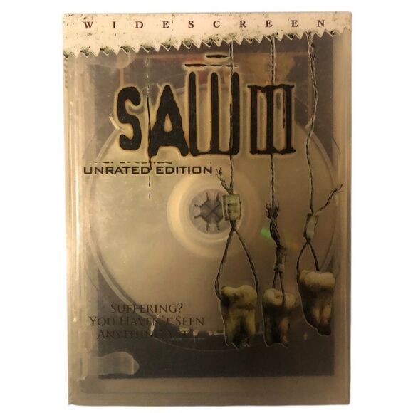 Saw III Unrated Edition DVD Widescreen Horror Movie 2006 - Picture 1 of 2